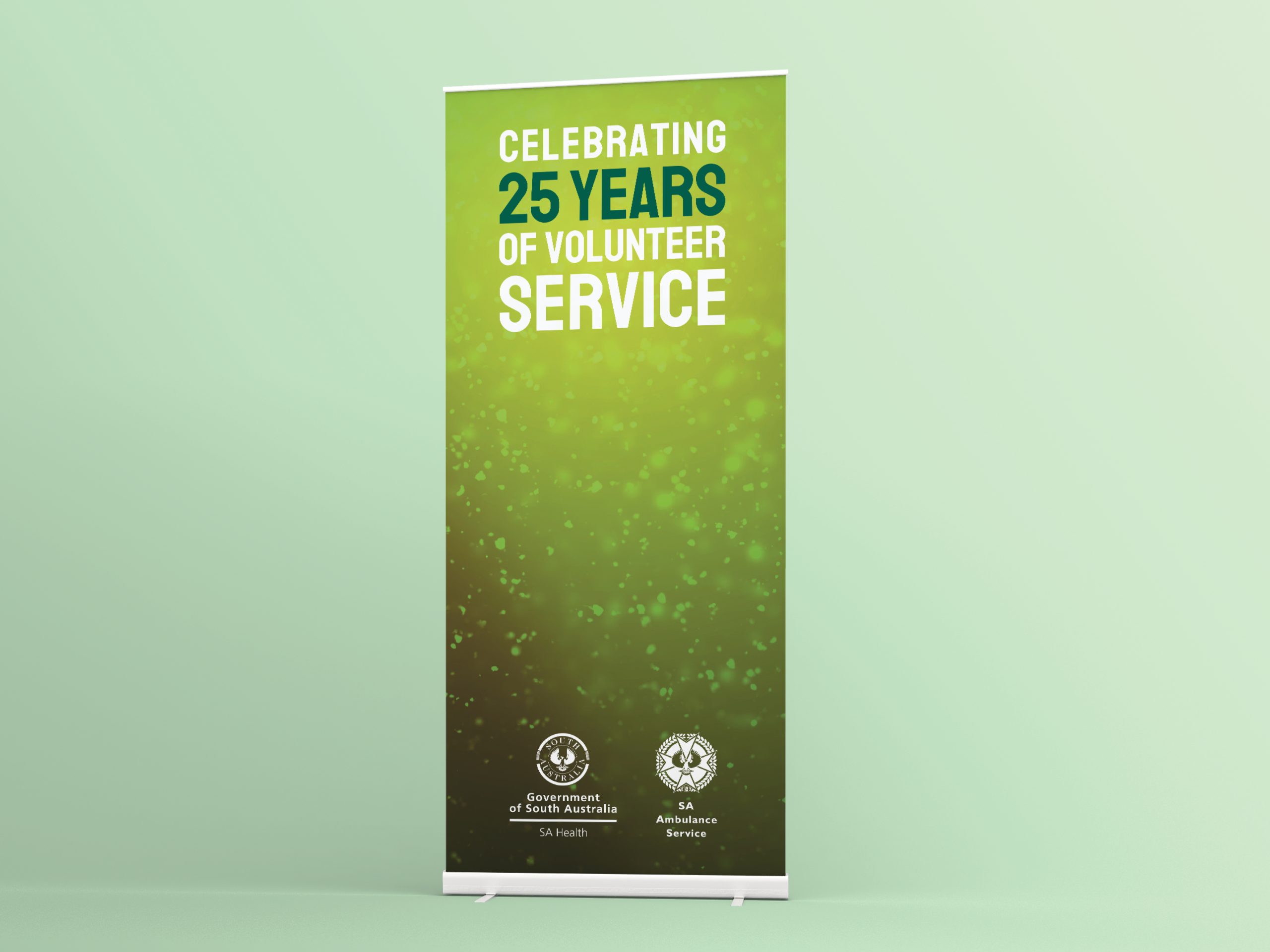 SAAS Pull Up Banner